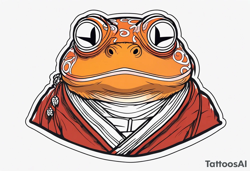 Jiraiya Naruto Gamakichi toad tattoo idea