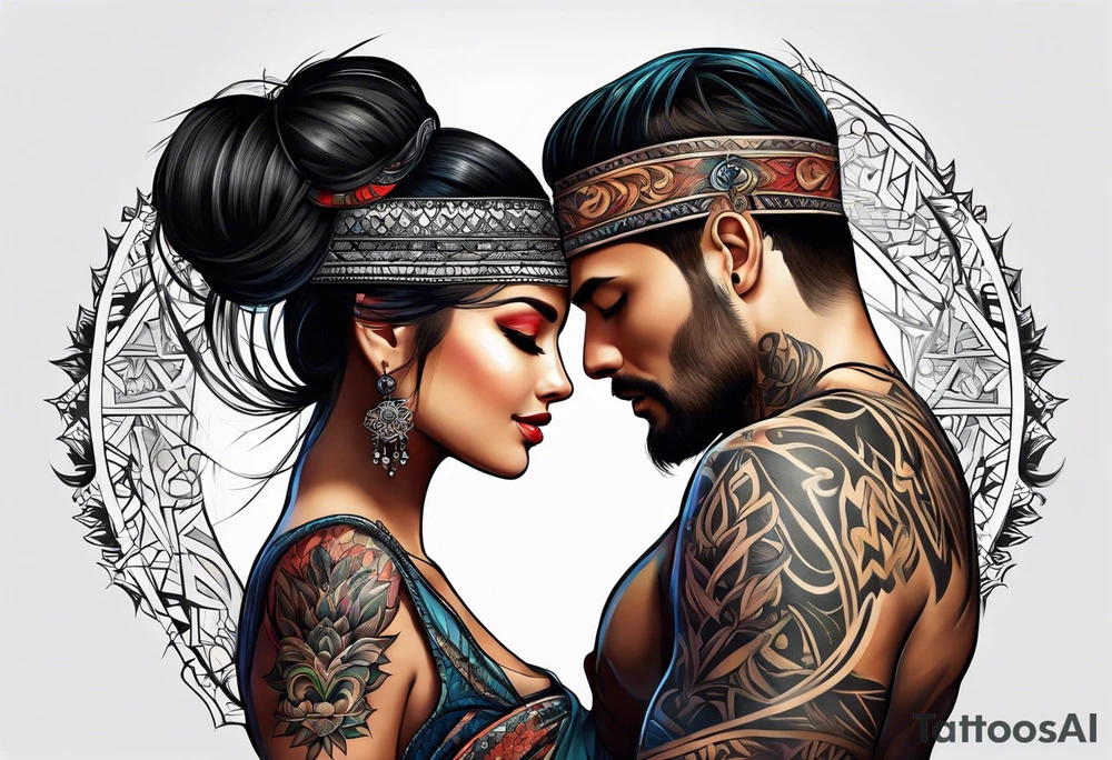 couples tattoo tattoo idea