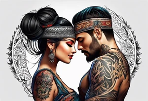 couples tattoo tattoo idea
