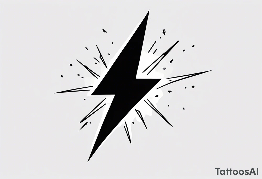 Lightning Bolt tattoo idea
