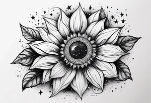 I’m a Capricorn I love sunflowers, stars and set sunsets I also think a Cassiopeia consultation  is tired to me name starts with a W I have 3 kids 1 boy and 2 girls for my  fore arm tattoo idea