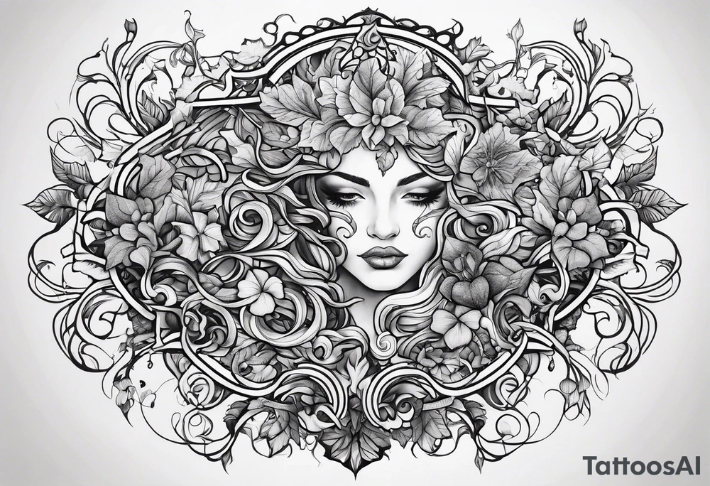 Vines tattoo idea