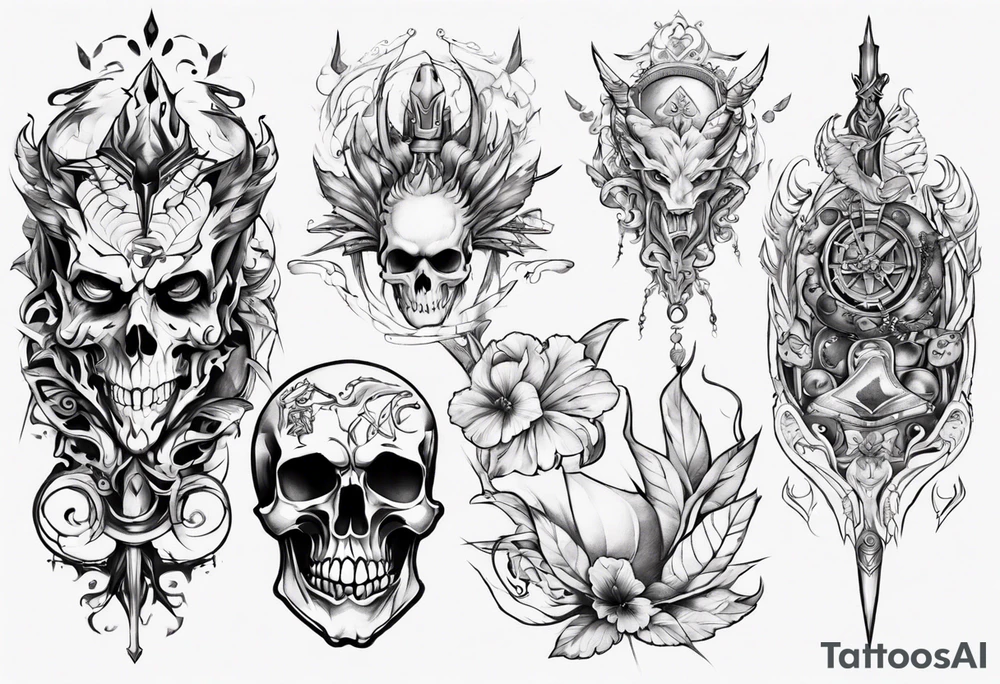 Fantasy tattoo idea