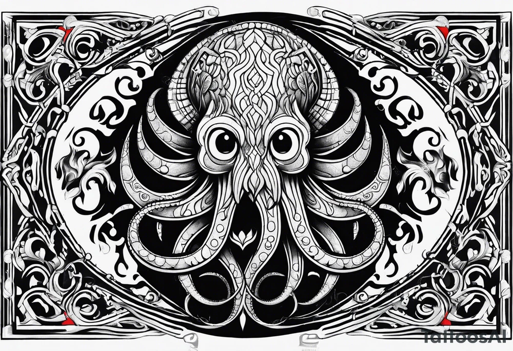 Chthulu tattoo idea