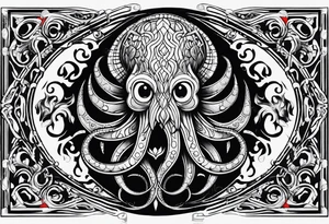 Chthulu tattoo idea
