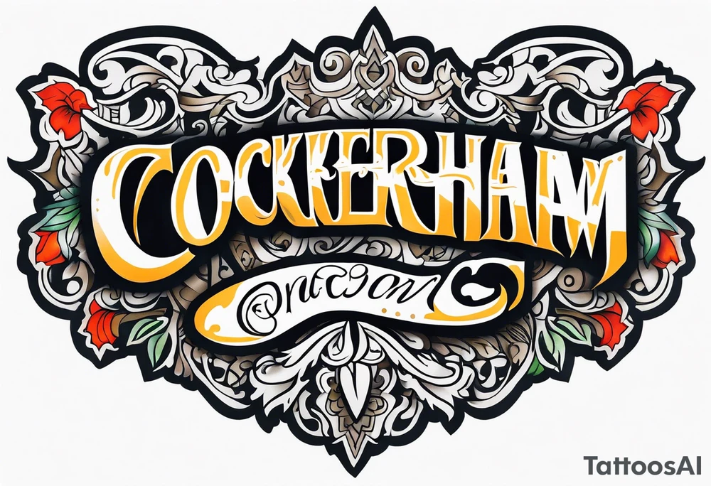 Cockerham tattoo idea