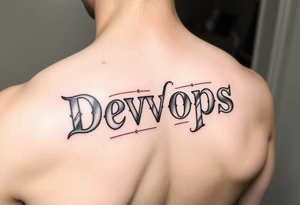 Devops tattoo it words cimputstios etc tattoo idea
