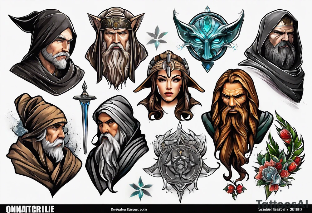 Jedi tattoos tattoo idea