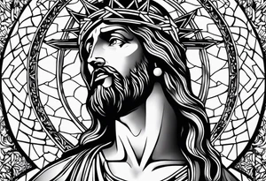 God jesus tattoo idea