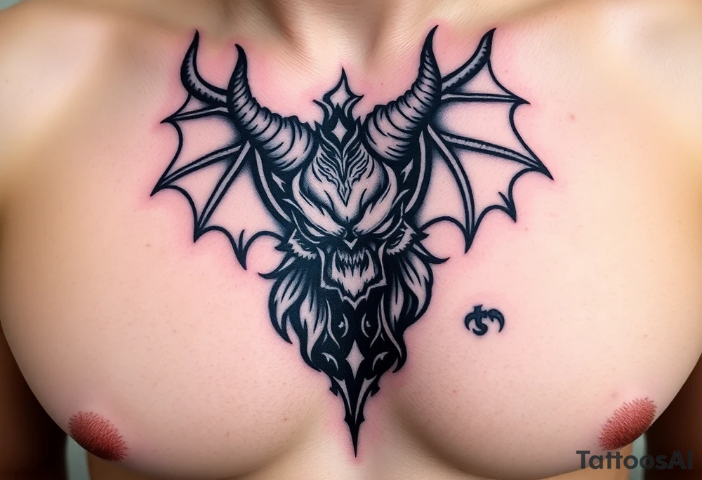 demon tattoo idea