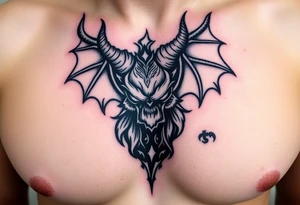 demon tattoo idea