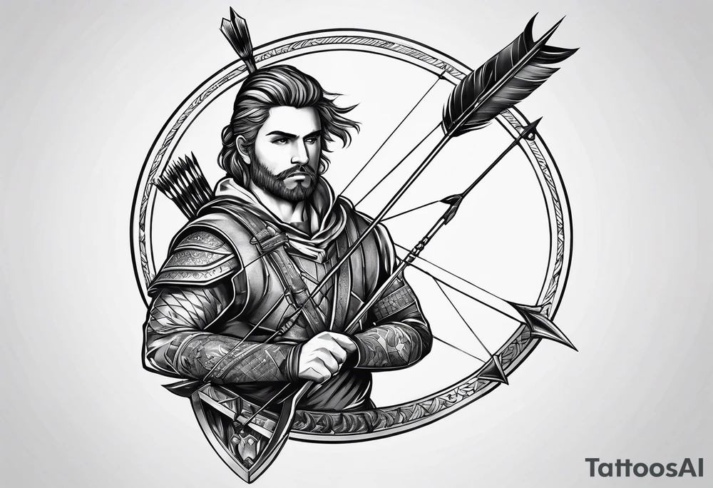 arrow tattoo idea