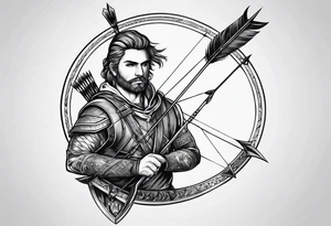 arrow tattoo idea
