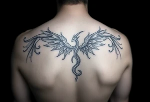 Aquarius theme elegant and feminine small tattoo idea