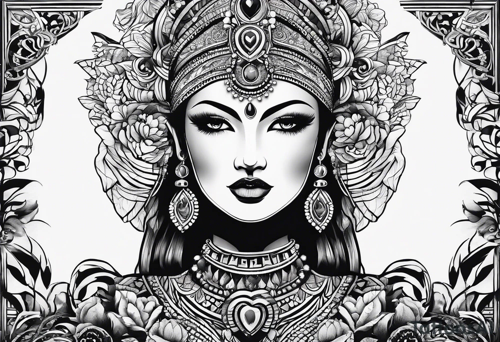 Something that describes a love for travel simple tattoo idea