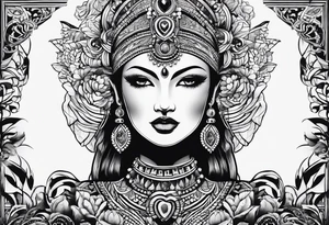 Something that describes a love for travel simple tattoo idea