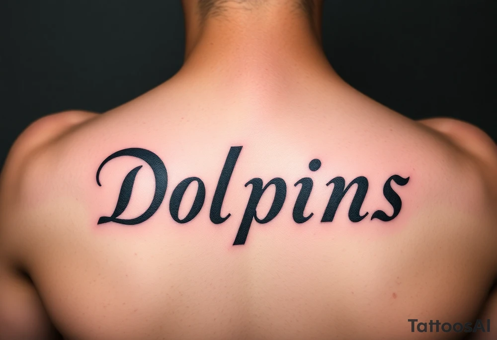 Dolpins tattoo idea