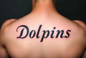 Dolpins tattoo idea