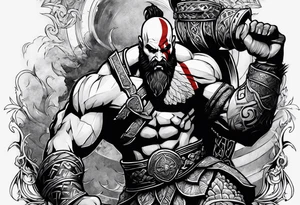god of war tattoo idea