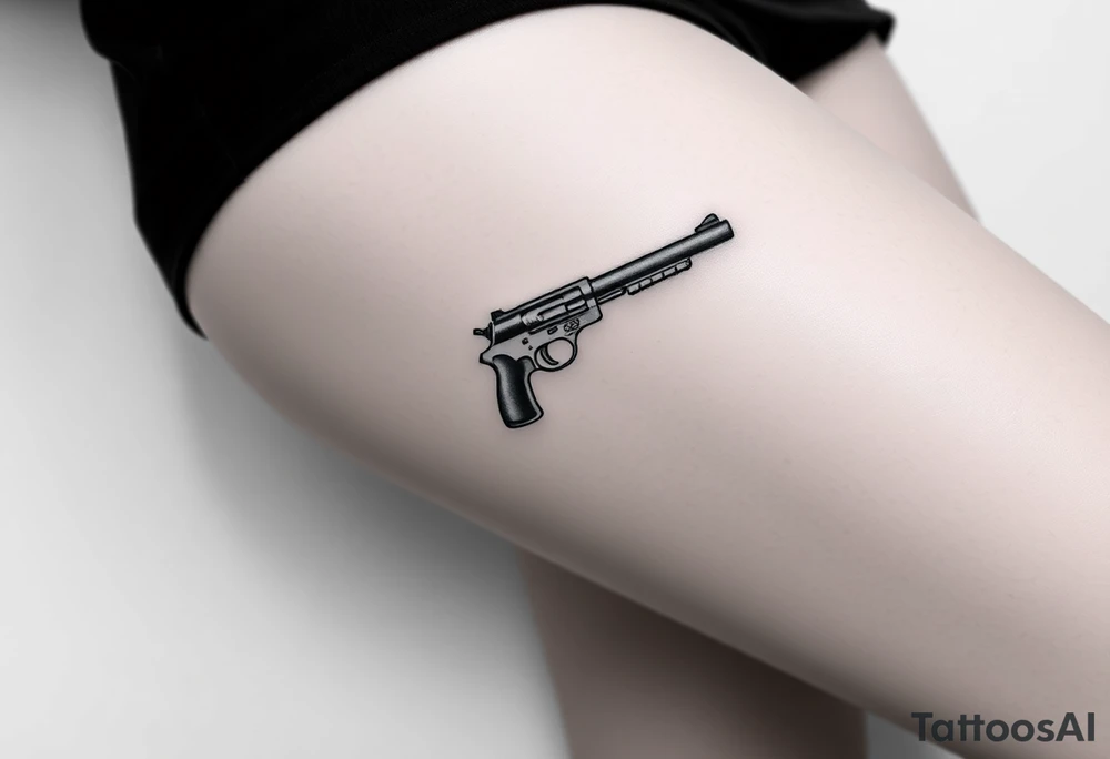Gun tattoo idea