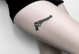 Gun tattoo idea
