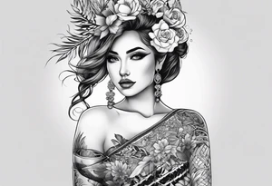 under boob tattoo tattoo idea