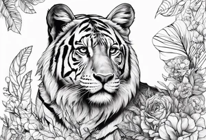 Animal cute tattoo idea