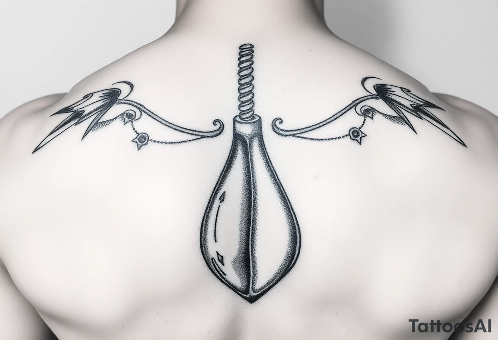 Hidden penis tattoo idea