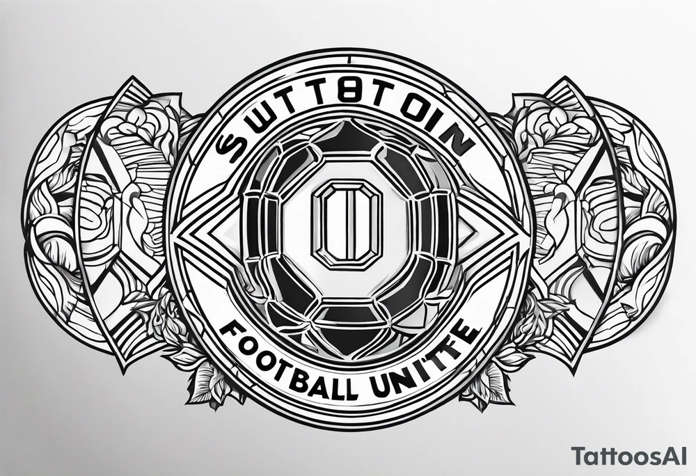 football, sutton united, aura tattoo idea