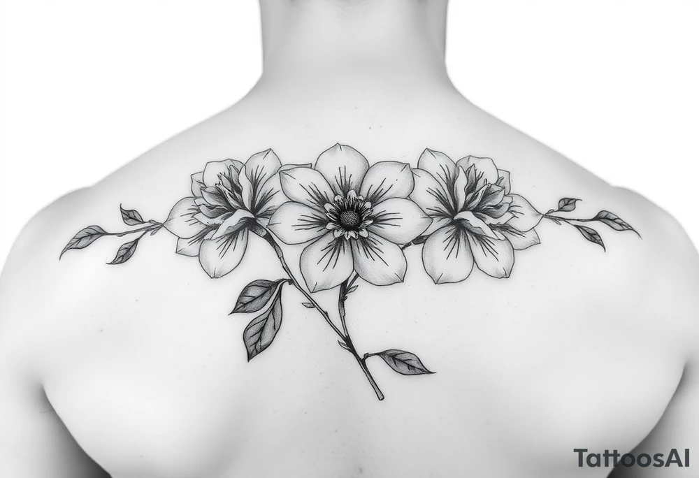 Flowers, sober tattoo idea