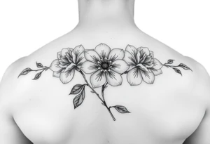 Flowers, sober tattoo idea