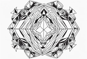 crystals tattoo idea