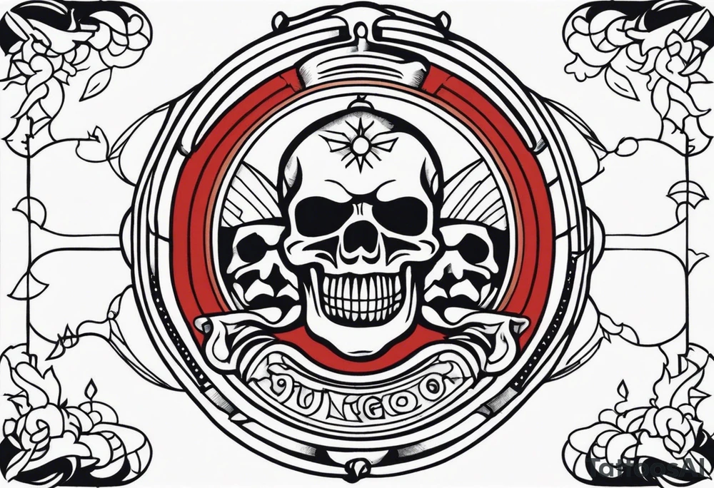 Underground tattoo idea