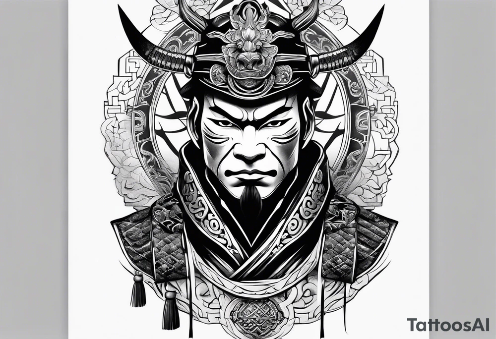 samurai tattoo idea