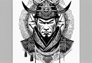 samurai tattoo idea