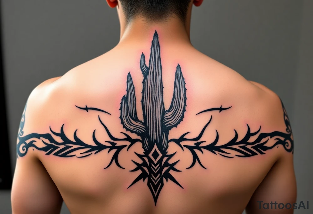 cactus tattoo idea