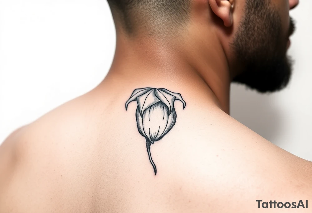 small fine line nightshade tattoo tattoo idea