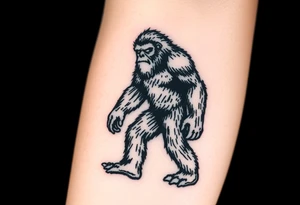 Bigfoot tattoo idea