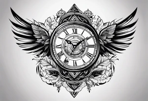 Tattoo which represent the flow of time tattoo idea