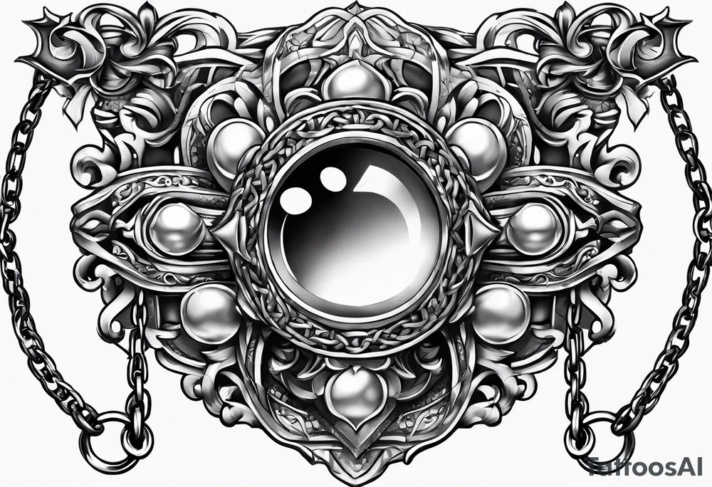 chains tattoo idea