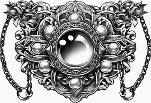 chains tattoo idea