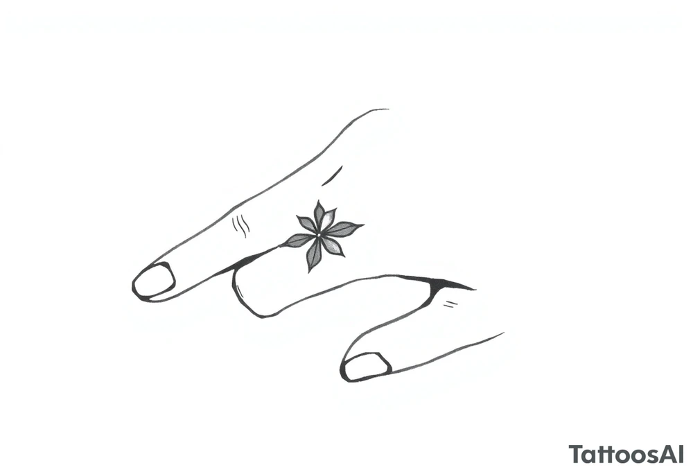 finger tattoo on the finger tattoo idea