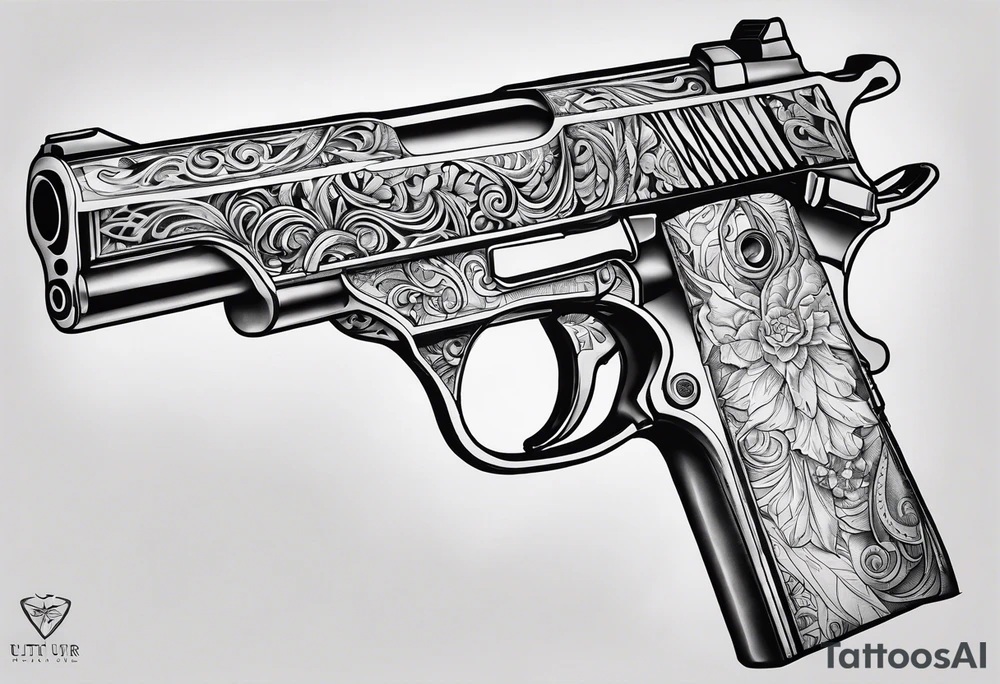 Gunslinger tattoo idea