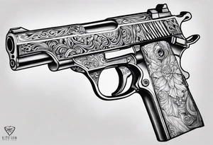 Gunslinger tattoo idea