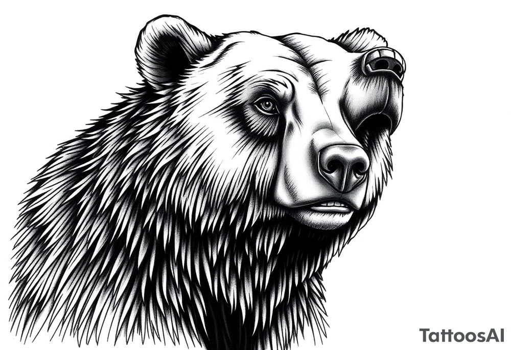Bear, Portland Oregon tattoo idea