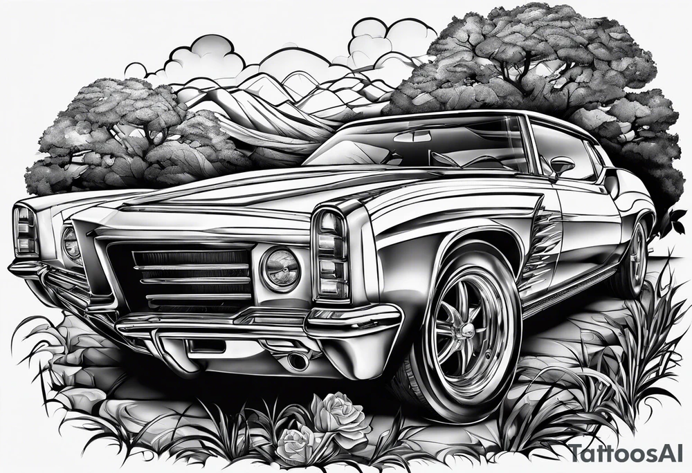 coupe glass tattoo idea