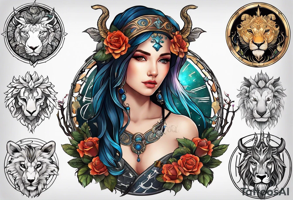 Zodiac tattoo idea