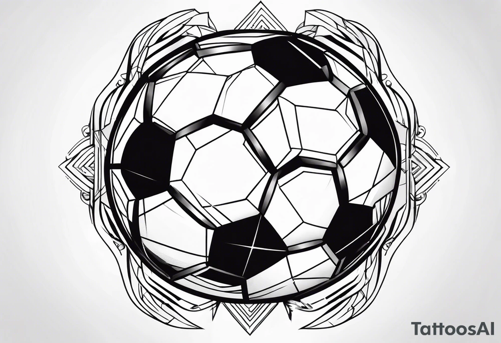 Football tattoo idea