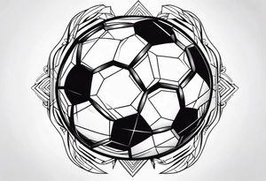 Football tattoo idea
