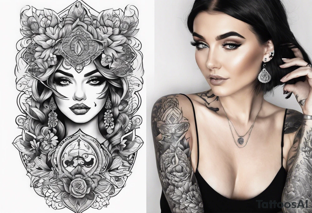 Fri-end , girlfri-end , money tattoo idea